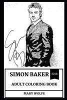 Simon Baker Adult Coloring Book