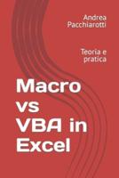 Macro vs VBA in Excel: Teoria e pratica