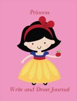 Princess Write and Draw Journal