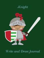 Knight Write and Draw Journal