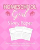 Homeschool Girl Story Paper