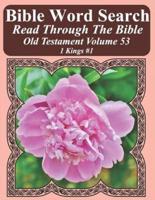 Bible Word Search Read Through The Bible Old Testament Volume 53