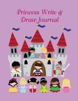 Princess Write and Draw Journal