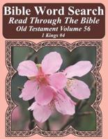 Bible Word Search Read Through The Bible Old Testament Volume 56