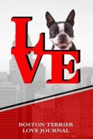 Boston Terrier Love Journal