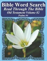 Bible Word Search Read Through The Bible Old Testament Volume 82