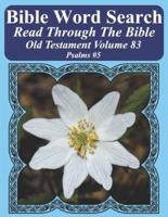 Bible Word Search Read Through The Bible Old Testament Volume 83