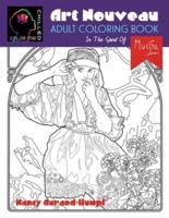 Art Nouveau Coloring - In The Spirit of Mucha