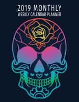 2019 Monthly Weekly Calendar Planner