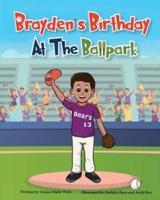 Brayden's Birthday at the Ballpark