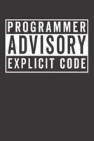 Programmer Advisory