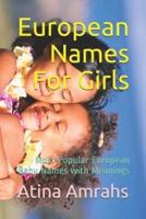 European Names For Girls: Most Popular European Baby Names with Meanings