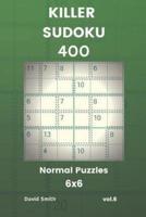 Killer Sudoku - 400 Normal Puzzles 6X6 Vol.6