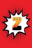 Superhero Comic Book 'Z' Monogram Journal