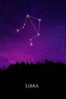2019 Weekly Planner Libra Constellation Night Sky Astrology Symbol 134 Pages