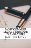 Most Common Legal Terms for Translators