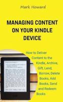 Managing Content on Your Kindle Device