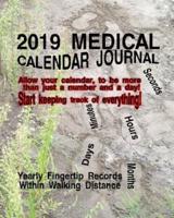 2019 Medical Calendar Journal