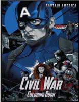 Captain America Civil War Coloring Book