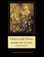 Violets and Clover: Albrect Durer Cross Stitch Pattern