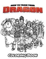 How to Train Your Dragon Coloring Book