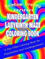 Kindergarten Labyrinth Maze Coloring Book