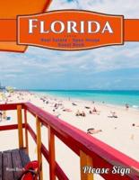 Florida Real Estate Open House Guest Book