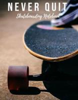 Skateboarding Notebook