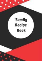 Family Recipe Book to Write in Your Favorites