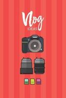 Vlog Notebook for Vlogging Ideas.