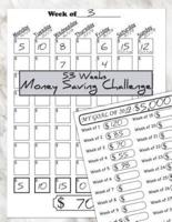 53 Weeks Money Saving Challenge