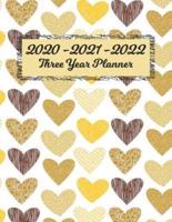 2020 - 2021 - 2022 Three Year Planner