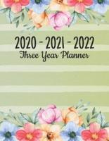 2020 - 2021 - 2022 Three Year Planner