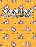 2020 - 2021 - 2022 Three Year Planner