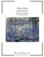 Water-Lilies Cross Stitch Pattern - Claude Monet