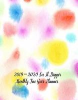 2019-2020 See It Bigger Monthly Two Year Planner