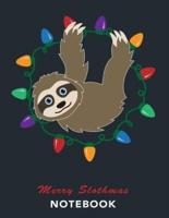 Merry Slothmas Notebook