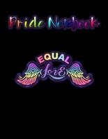 Pride Notebook Equal Love