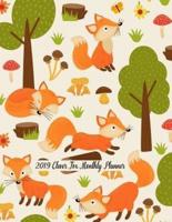 2019 Clever Fox Monthly Planner