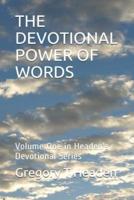 The Devotional Power of Words