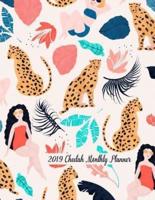 2019 Cheetah Monthly Planner