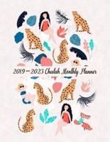 2019-2023 Cheetah Monthly Planner
