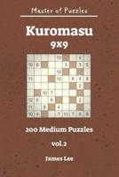 Master of Puzzles - Kuromasu 200 Medium Puzzles 9X9 Vol. 2