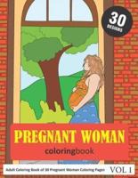 Pregnant Woman Coloring Book