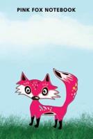 Pink Fox Notebook