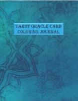 Tarot Oracle Card Coloring Journal