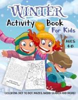 Winter Activity Book for Kids Ages 4-8