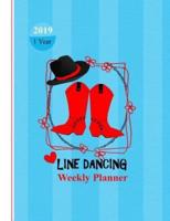 Line Dancing Weekly Planner