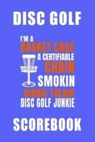 Basket Case Disc Golf Scorebook