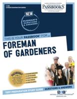 Foreman of Gardeners